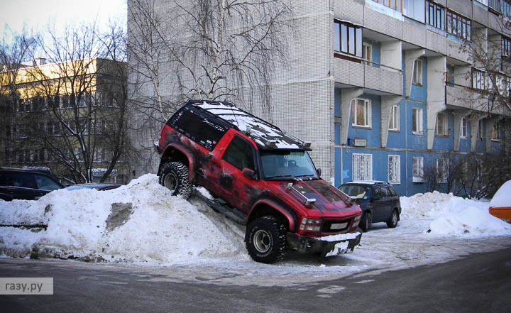 Дебил припарковался